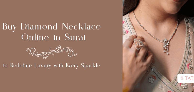 Buy Diamond Necklace Online in Surat