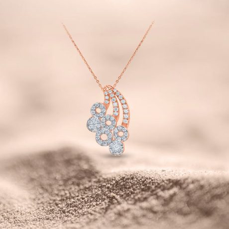 diamond pendant online in surat, diamond pendant necklace surat, diamond pendants for women surat