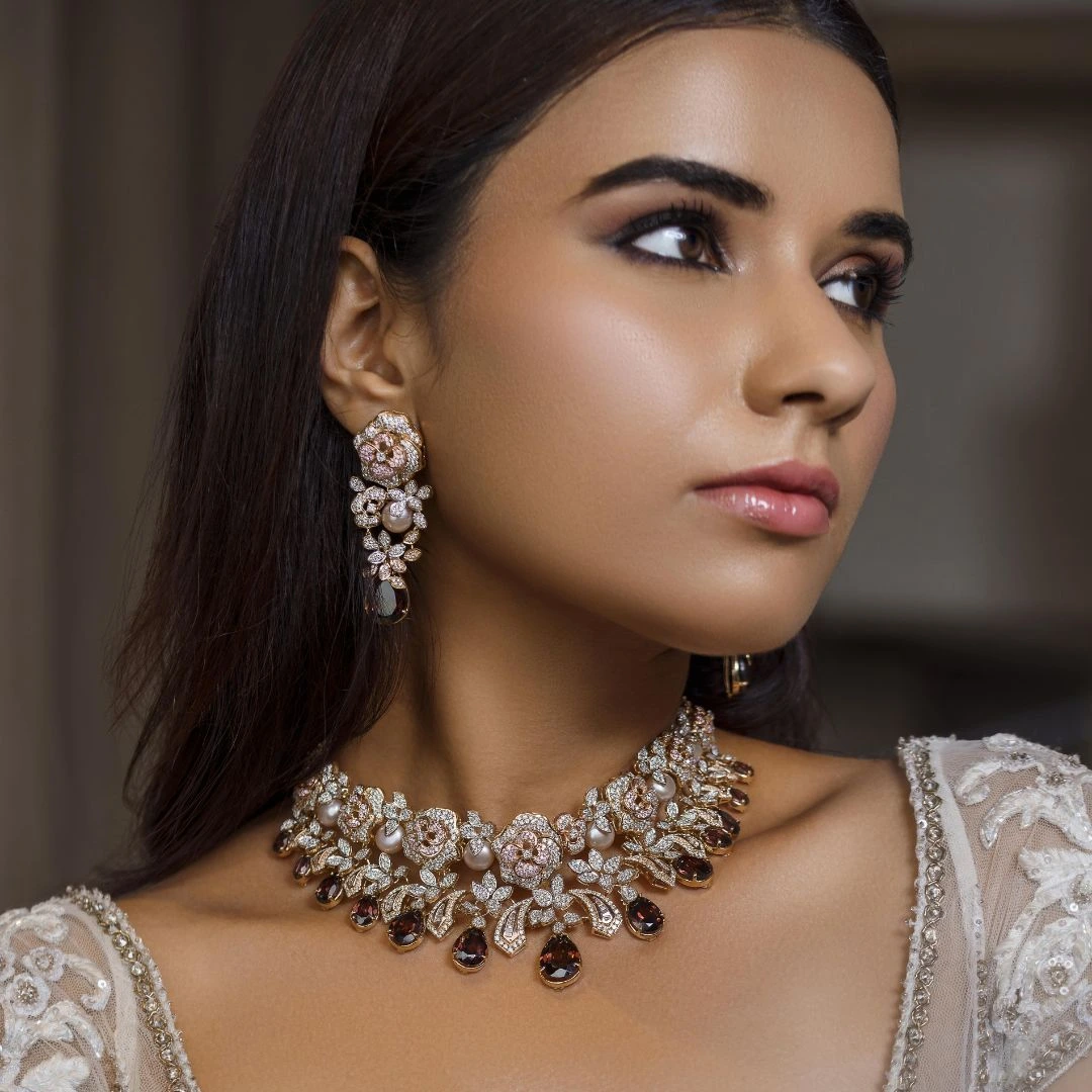 Diamond Earrings for women detachable Earring Surat